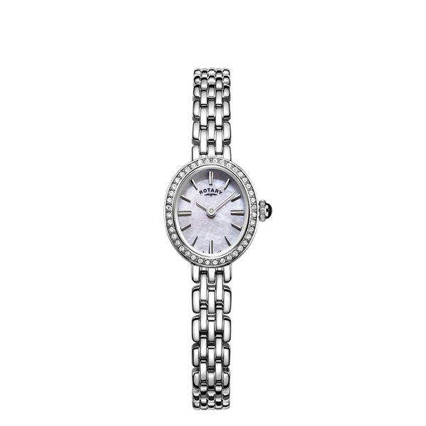 Reloj para mujer con juego de cristales de cóctel giratorio - LB05050/07