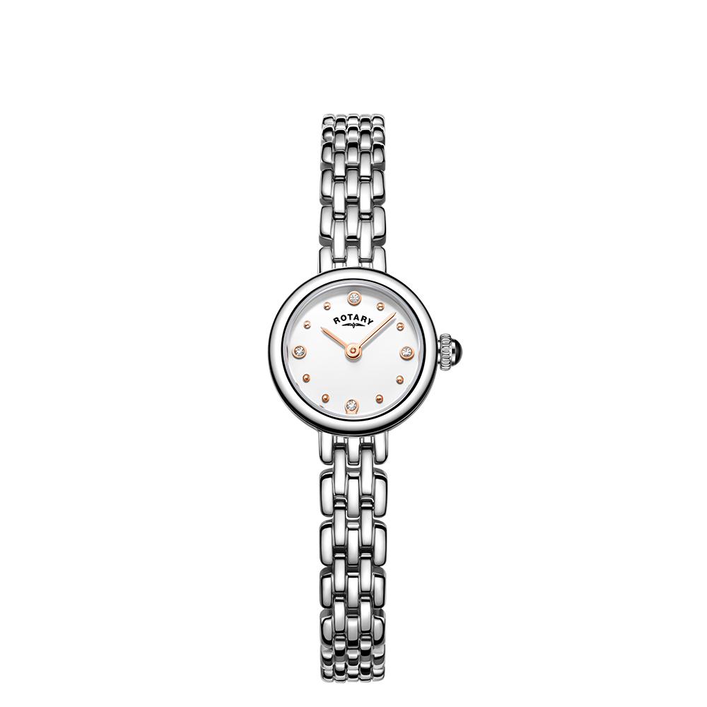 Reloj para mujer con juego de cristales de cóctel giratorio - LB05052/02