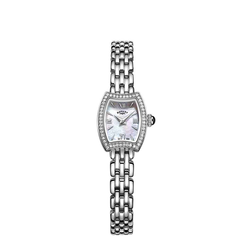 Reloj para mujer con juego de cristales de cóctel giratorio - LB05054/41