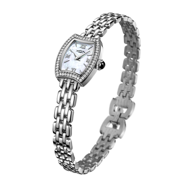 Reloj para mujer con juego de cristales de cóctel giratorio - LB05054/41