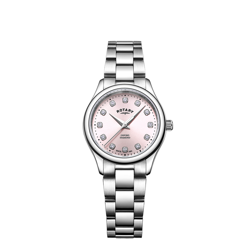 Reloj para mujer con juego de diamantes Oxford rotatorio - LB05092/07/D
