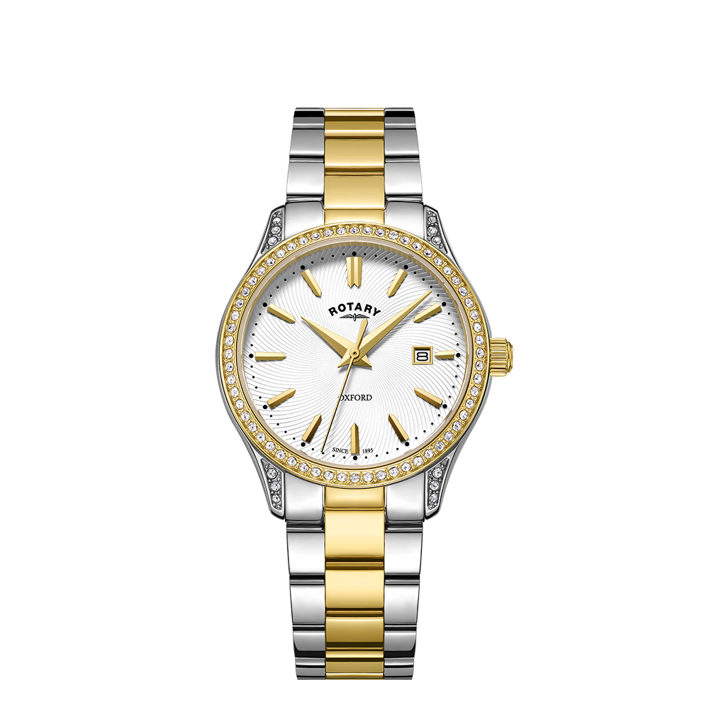 Reloj para mujer Rotary Oxford Crystal Set - LB05093/02