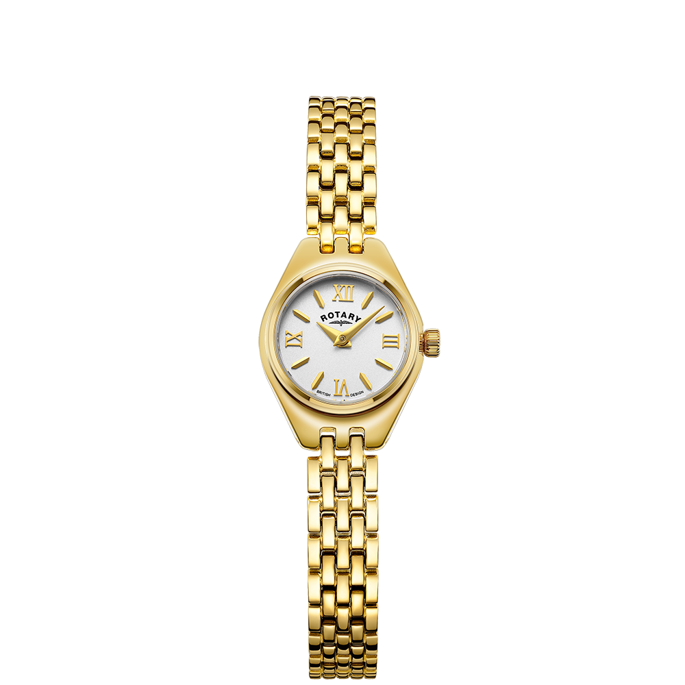 Rotary ladies gold outlet watch