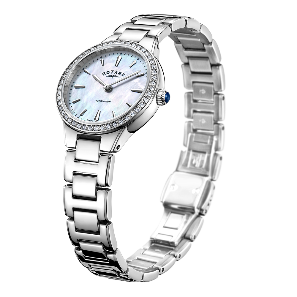 Reloj para mujer Rotary Kensington Crystal Set - LB05275/07