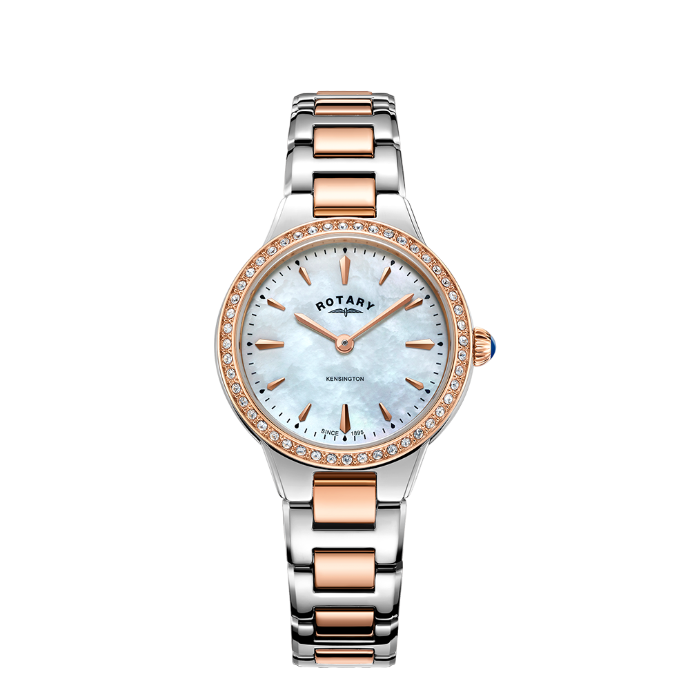 Reloj para mujer Rotary Kensington Crystal Set - LB05277/41