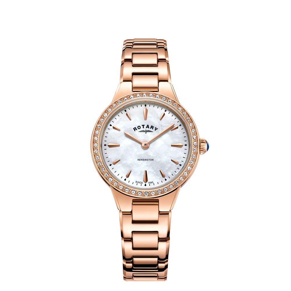 Reloj para mujer Rotary Kensington Crystal Set - LB05279/41