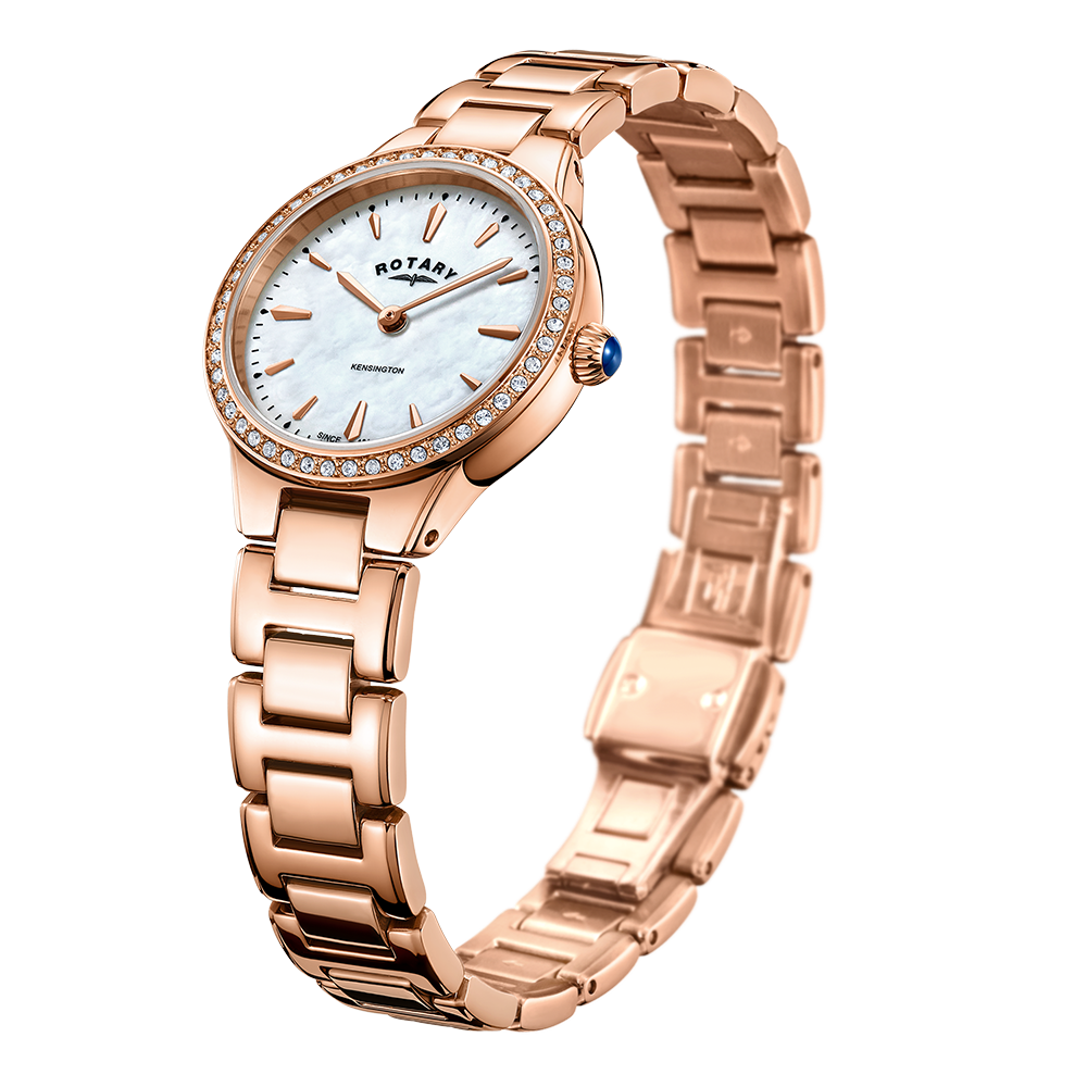 Reloj para mujer Rotary Kensington Crystal Set - LB05279/41