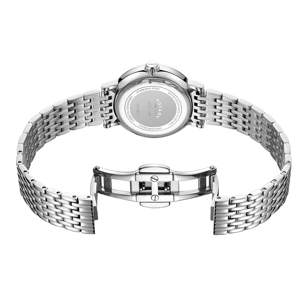 Reloj para mujer con juego de diamantes rotatorio Windsor - LB05300/07/D