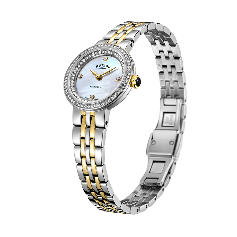 Reloj para mujer Rotary Kensington Crystal Set - LB05371/41