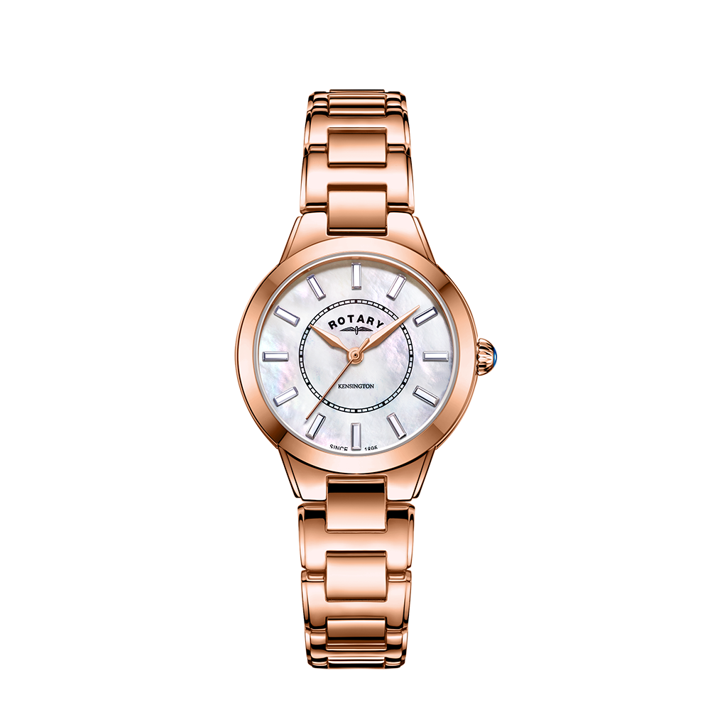 Reloj para mujer Rotary Kensington Crystal Set - LB05379/41