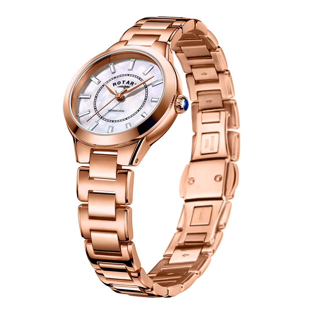 Reloj para mujer Rotary Kensington Crystal Set - LB05379/41