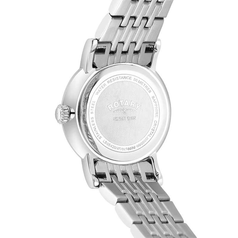 Reloj para mujer con juego de diamantes rotatorio Windsor - LB05420/41/D
