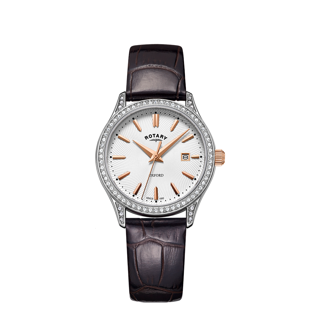 Reloj para mujer Rotary Oxford Crystal Set - LS05092/02