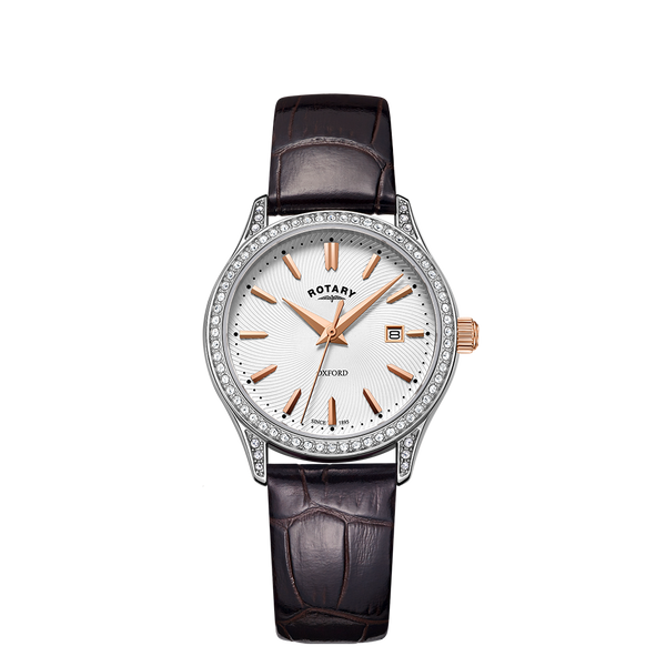 Reloj para mujer Rotary Oxford Crystal Set - LS05092/02