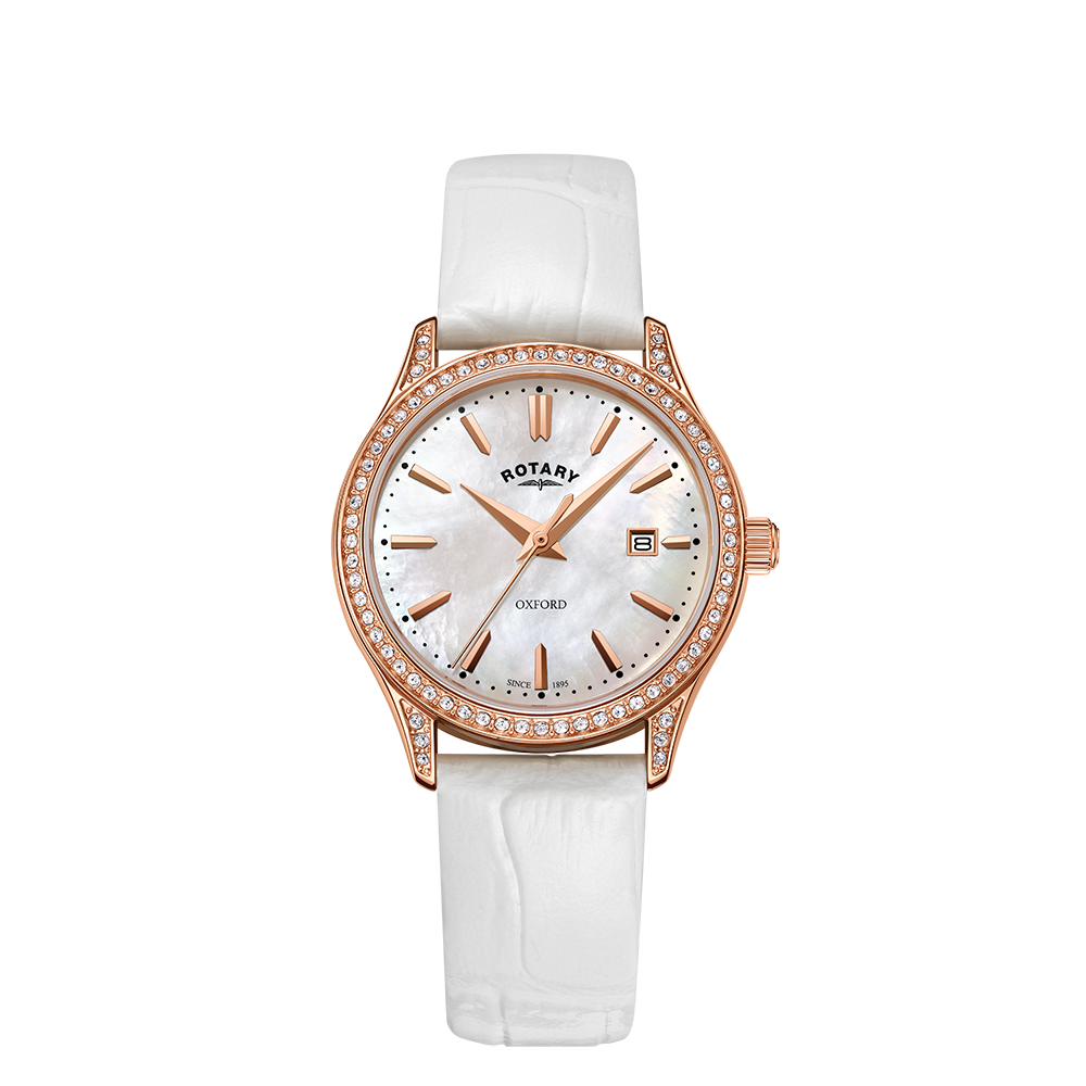 Reloj para mujer Rotary Oxford Crystal Set - LS05096/41