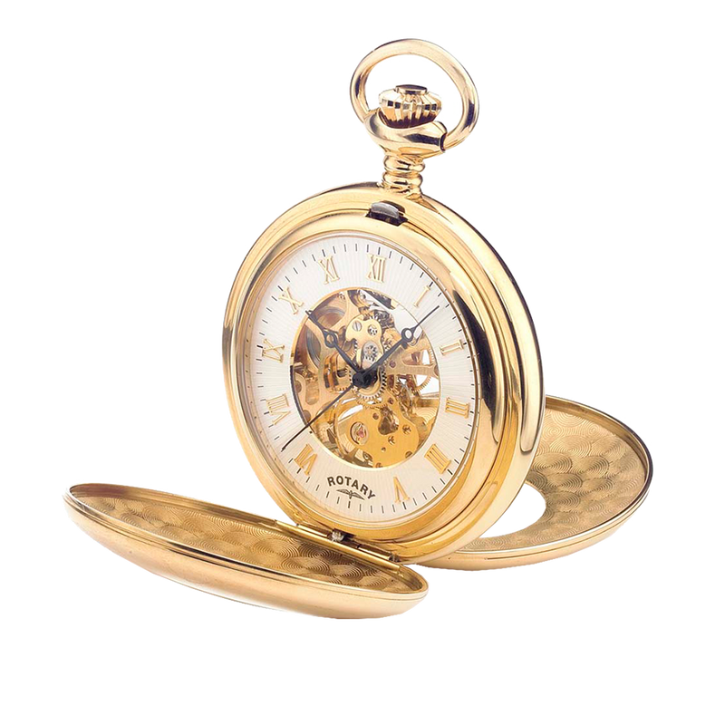 Rotary gold 2025 pocket watch